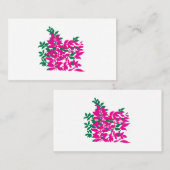 Carte De Visite Collection de décoration de Noël rustique pour la (Devant / Derrière)