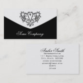 Carte De Visite Collection d'enveloppes Damask (Devant / Derrière)