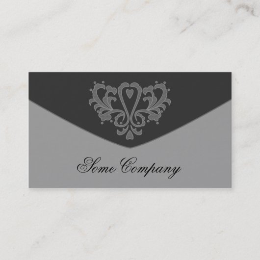 Carte De Visite Collection d'enveloppes Damask (Devant)