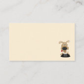 Carte De Visite Collection d'os de lait de chien (Dos)