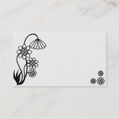 Carte De Visite Collection Fleurs (Dos)