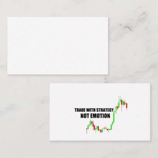 Carte De Visite Collection Forex Day Trader (Devant / Derrière)