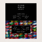 Carte De Visite Collection Indicateur (Extérieur déplié)