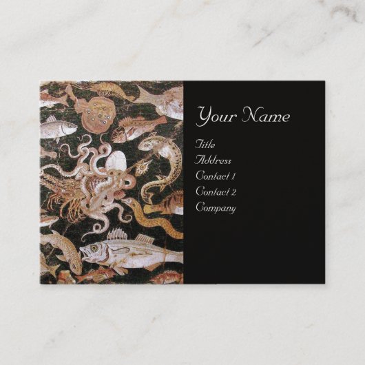 Carte De Visite COLLECTION POMPEII / OCÉAN - ESPACE DE VIE MER Pea (Devant)