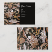 Carte De Visite COLLECTION POMPEII / OCÉAN - ESPACE DE VIE MER Pea (Devant / Derrière)