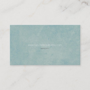 Carte De Visite COLLECTION vintage DE COULEURS PALE