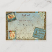 Carte De Visite Collections antiques personnalisées (Dos)