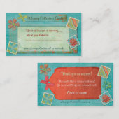 Carte De Visite Collectives Whimsey Pour Le Web Business (Devant / Derrière)