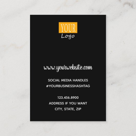 Carte De Visite Collier Afficher Parties scintillant Turquoise Fau (Dos)