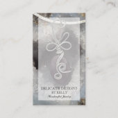 Carte De Visite Collier design bijouterie Wire Wrap (Devant)