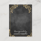 Carte De Visite Collier Display Faux Foil Foil (Devant)