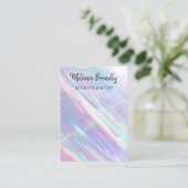 Carte De Visite Collier Holographique Équipement De Bijoux (Debout devant)