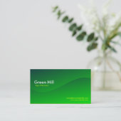 Carte De Visite Colline verte (Debout devant)