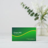 Carte De Visite Colline verte 6 (Debout devant)