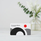 Carte De Visite Collines géométriques 02 (Debout devant)