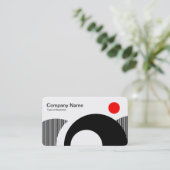 Carte De Visite Collines géométriques 03 (Debout devant)