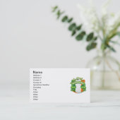 Carte De Visite Collins Irish Shield (Debout devant)