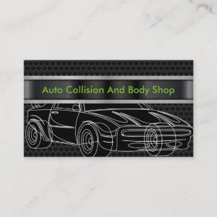 Carte De Visite Collision automatique et Body Shop