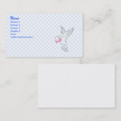 Carte De Visite Colombe de Denice (Devant / Derrière)