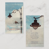 Carte De Visite Colombes de tortue - amour et fidélité (Devant / Derrière)