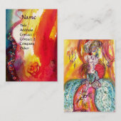 Carte De Visite COLOMBINA / Arts du spectacle, Costume Designer (Devant / Derrière)