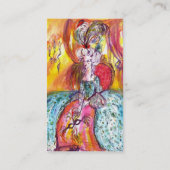 Carte De Visite COLOMBINA / Arts du spectacle, Costume Designer (Dos)