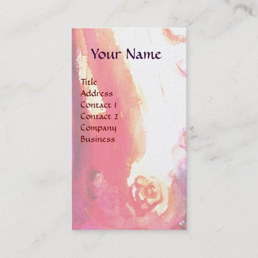 Carte De Visite COLOMBINA / Arts du spectacle, Costume Designer (Devant)