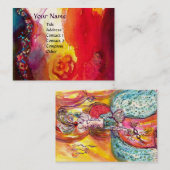 Carte De Visite COLOMBINA / Arts du spectacle, Costume Designer (Devant / Derrière)