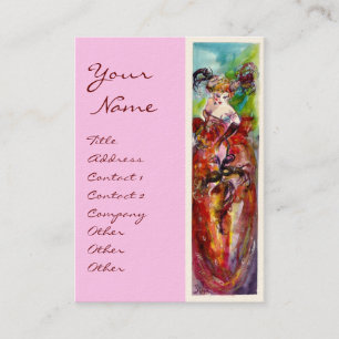 Carte De Visite COLOMBINE / Créateur de mode,Arts du spectacle