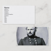 Carte De Visite Colonel John M. Chivington (photo de b/w) (Devant / Derrière)