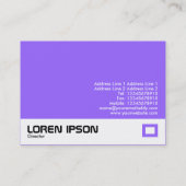 Carte De Visite Color Factory - Violet (9966FF) (Dos)