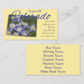 CARTE DE VISITE - COLORADO (Devant / Derrière)