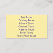 CARTE DE VISITE - COLORADO (Dos)