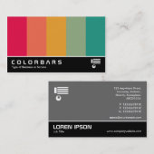 Carte De Visite Colorbars à écran large 02 (Devant / Derrière)