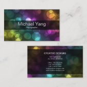 Carte De Visite Coloré (Devant / Derrière)