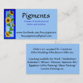 Carte de visite coloré (Devant / Derrière)