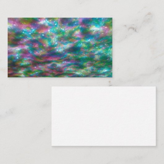 Carte de visite coloré (Devant / Derrière)