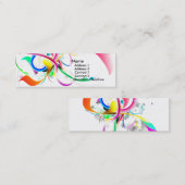 Carte de visite coloré à vendre (Devant / Derrière)