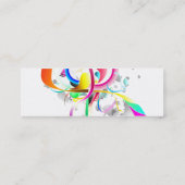Carte de visite coloré à vendre (Dos)