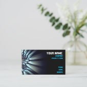 Carte de visite coloré d'art (Debout devant)