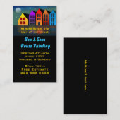 Carte de visite coloré de Chambres (Devant / Derrière)