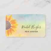 Carte de visite coloré Reiki Master (Devant)