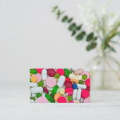 Carte De Visite Colorée (Debout devant)