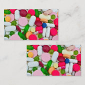 Carte De Visite Colorée (Devant / Derrière)