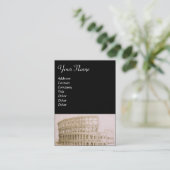 Carte De Visite COLOSSEUM /Architecture antique, Architecte (Debout devant)