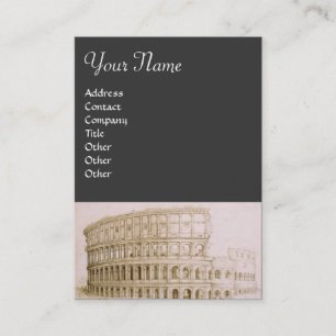 Carte De Visite COLOSSEUM /Architecture antique, Architecte Grey