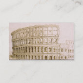 Carte De Visite COLOSSEUM /Architecture antique, Architecte, Noir (Dos)