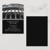 Carte De Visite Colosseum romain (Devant / Derrière)
