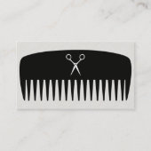 Carte De Visite Comb & Shears (Devant)