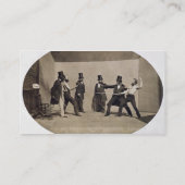 Carte De Visite Combat en duel (photo) (Dos)
